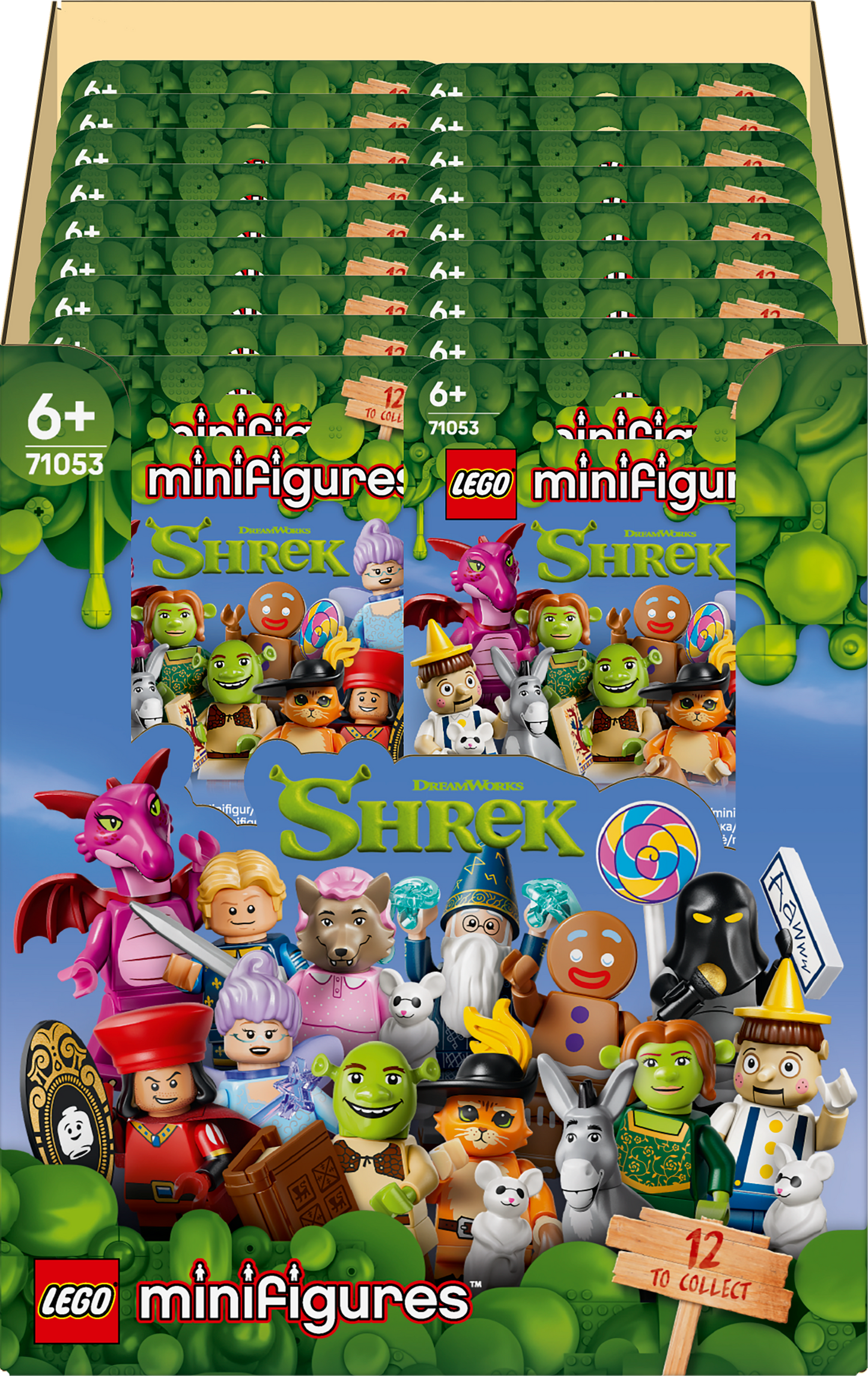 LEGO Shrek series 71053 Minifigures