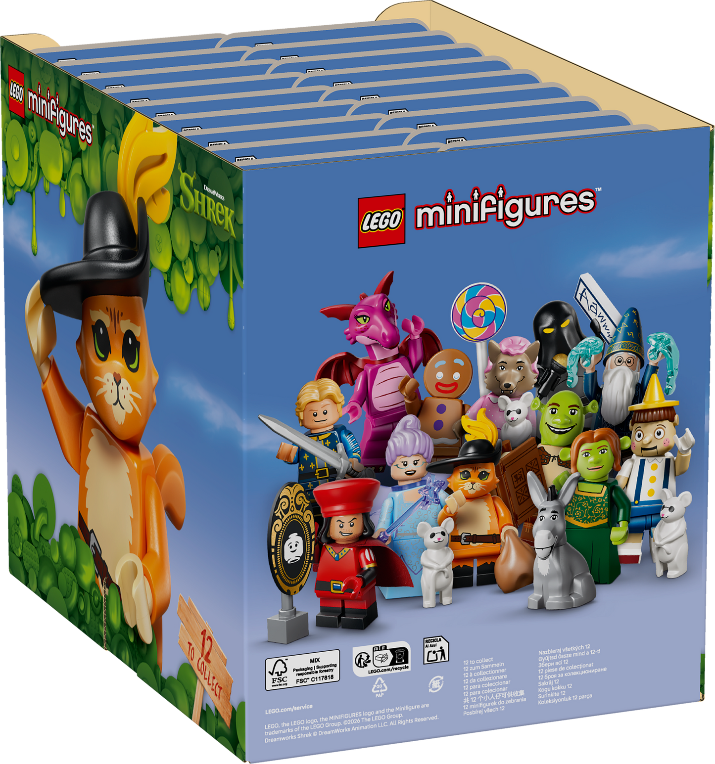 LEGO Shrek series 71053 Minifigures
