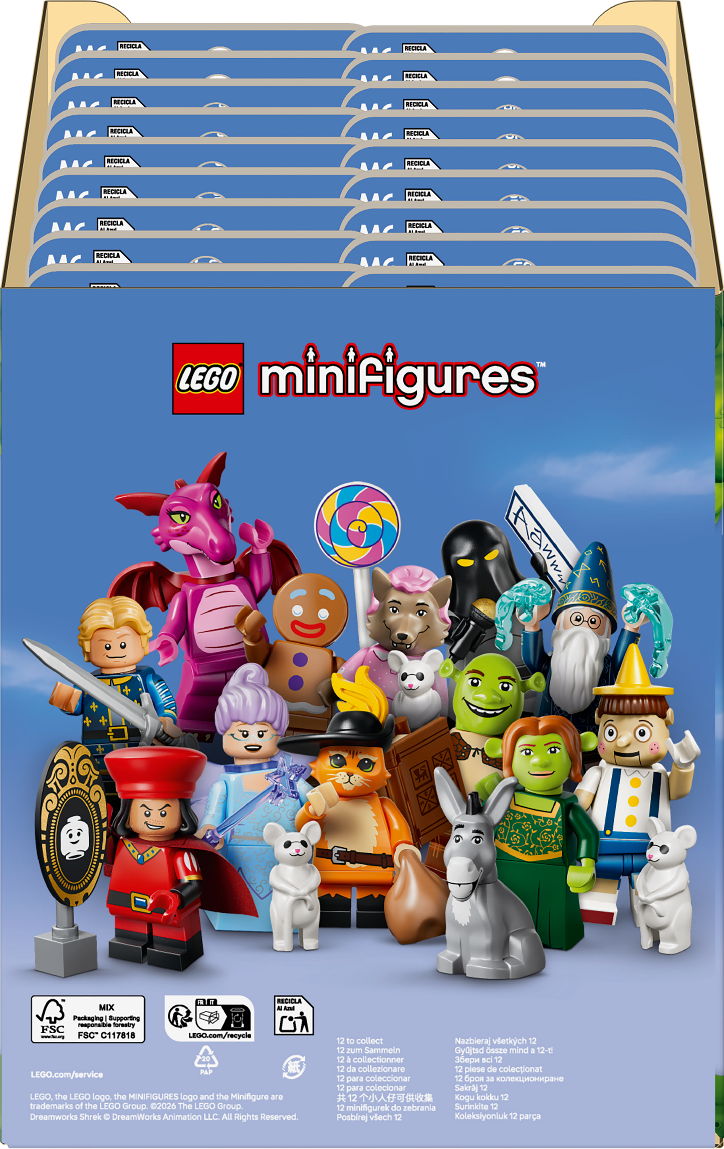LEGO Shrek series 71053 Minifigures