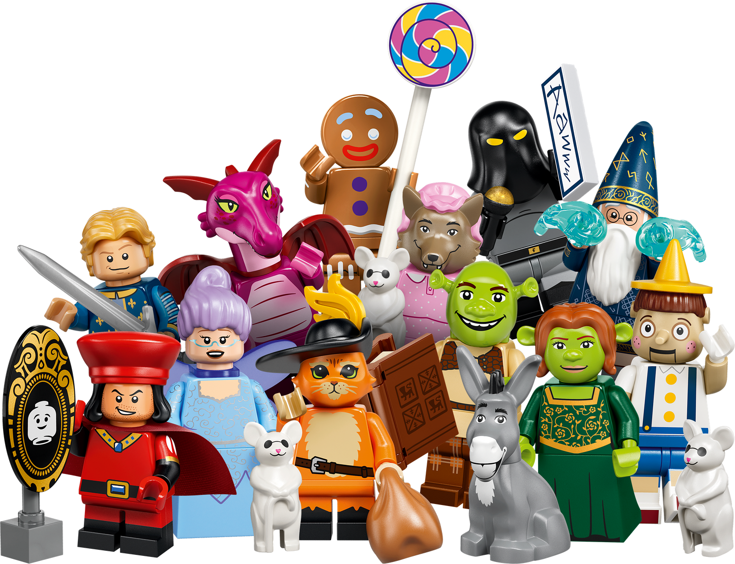 LEGO Shrek series 71053 Minifigures