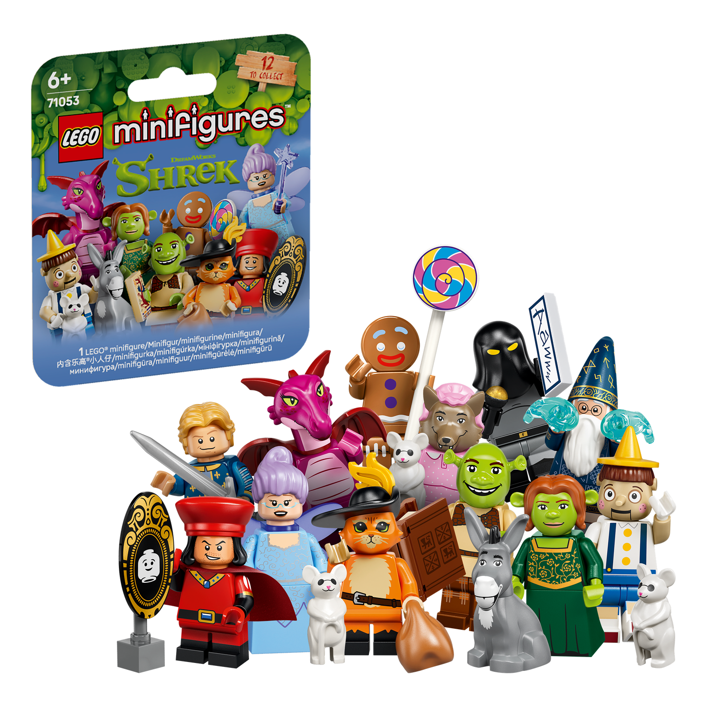 LEGO Shrek series 71053 Minifigures