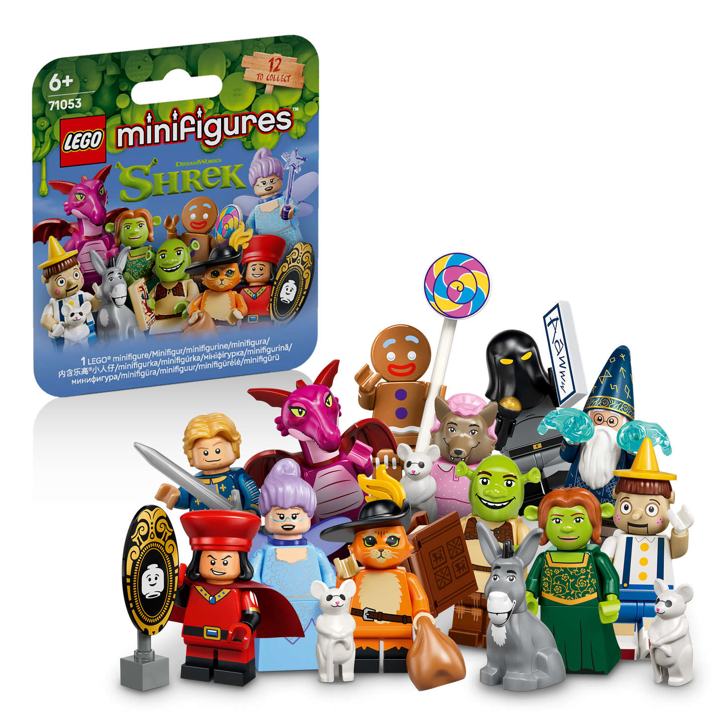 LEGO Shrek series 71053 Minifigures