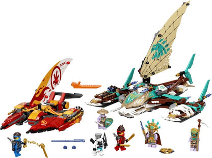 LEGO معركة قوارب كاتاماران البحرية 71748 نينجاغو
