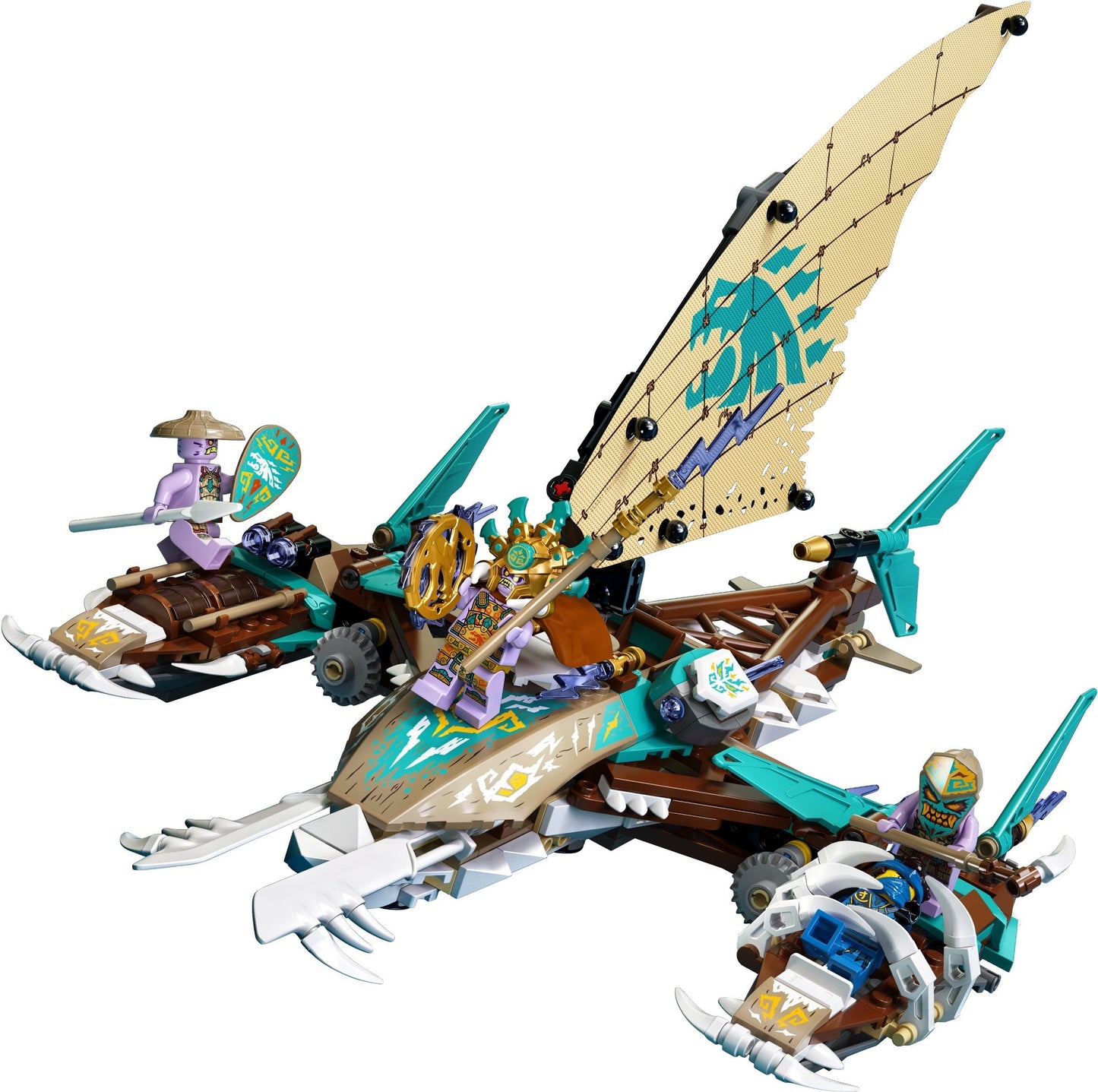 LEGO معركة قوارب كاتاماران البحرية 71748 نينجاغو