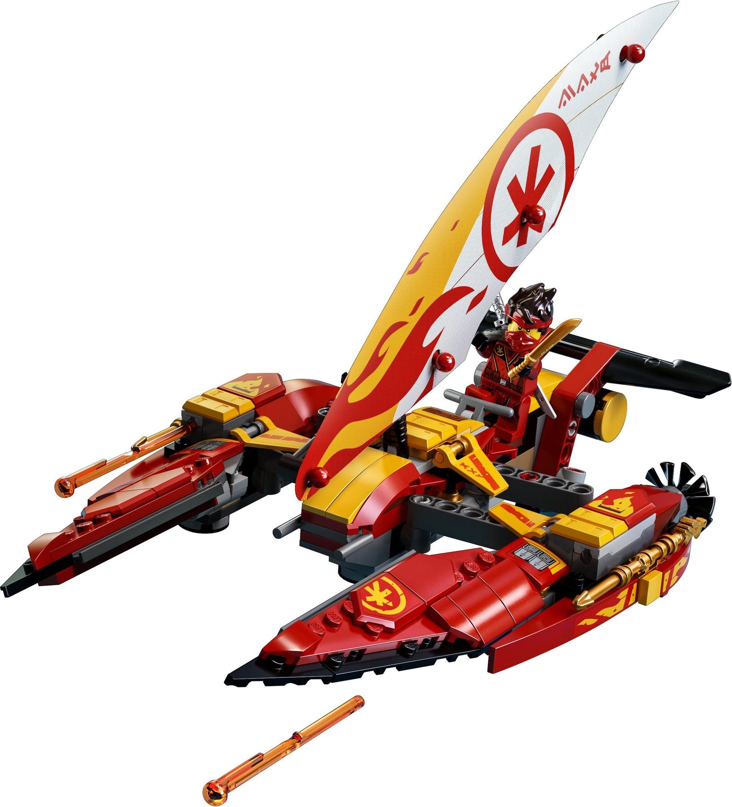 LEGO معركة قوارب كاتاماران البحرية 71748 نينجاغو