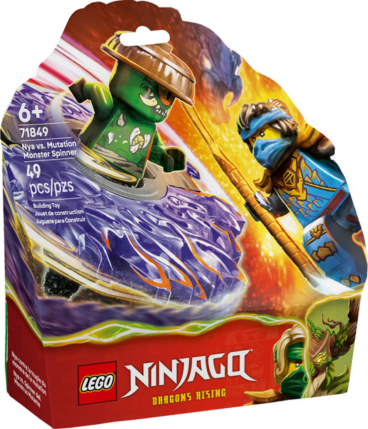 LEGO Nya vs. Mutation Monster Spinner 71849 Ninjago