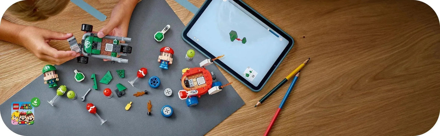 ليغو ماريو كارت - ذا بيبي ماريو ضد بيبي لويجي 72034 سوبر ماريو