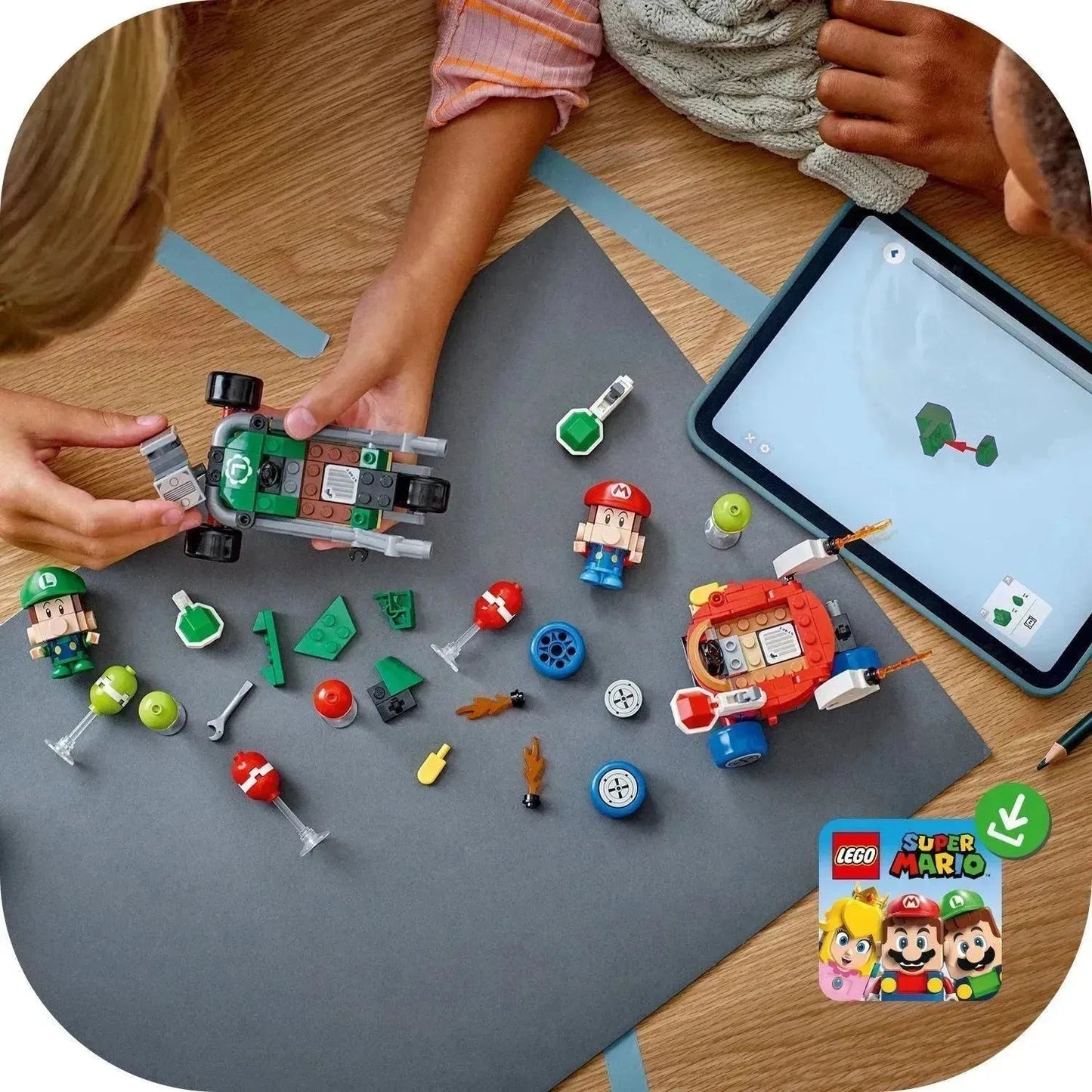 ليغو ماريو كارت – بيبي ماريو ضد بيبي لويجي 72034 سوبر ماريو