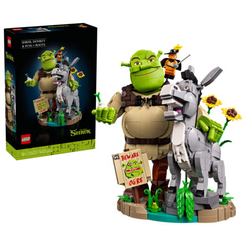 LEGO Shrek, Donkey & Puss in Boots 72423 Disney