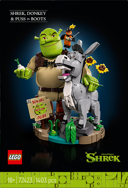 LEGO Shrek, Donkey & Puss in Boots 72423 Disney