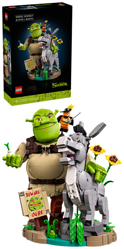 LEGO Shrek, Donkey & Puss in Boots 72423 Disney
