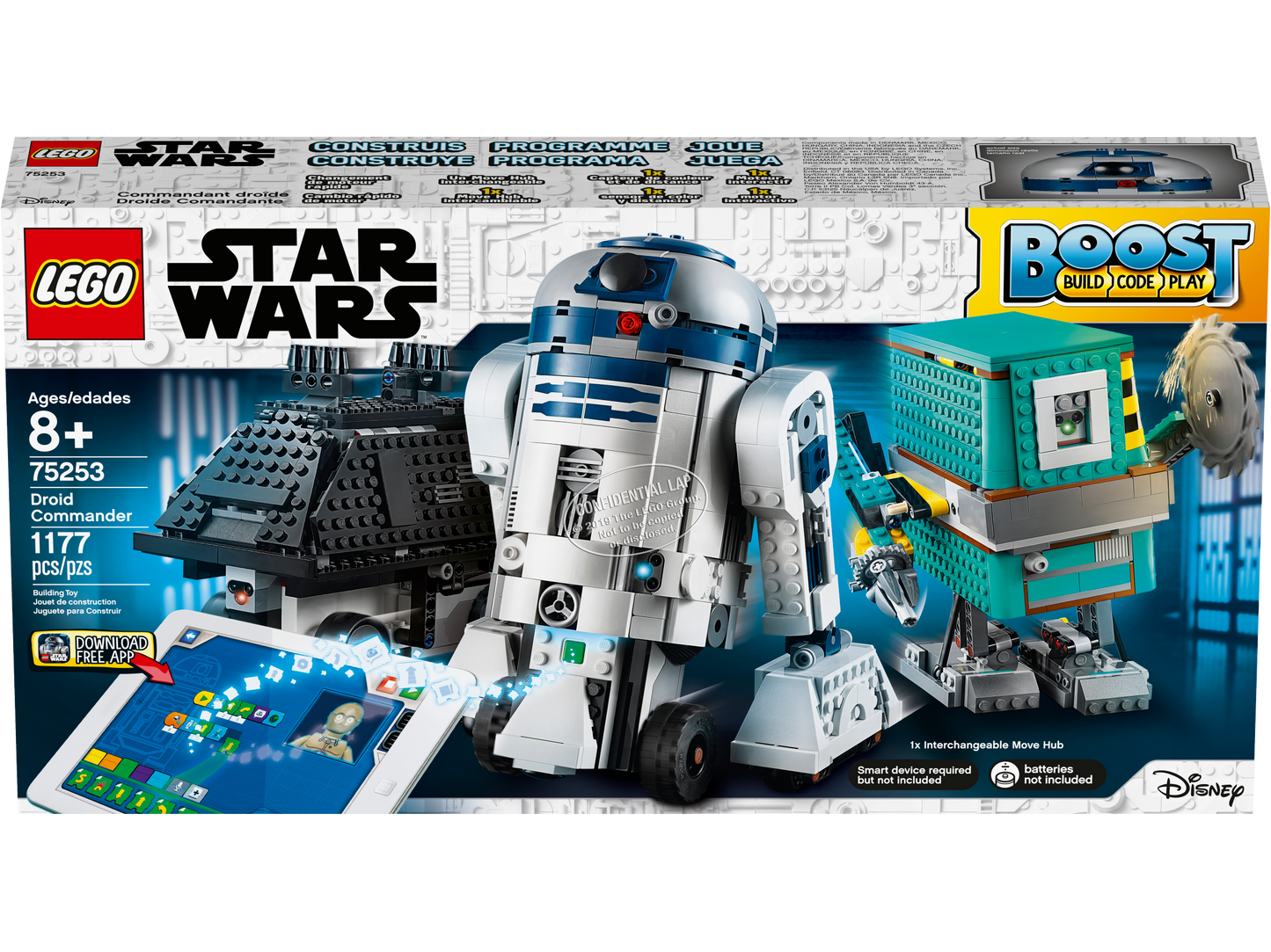 ليغو ذا بوست درويد كوماندر R2-D2 75253 ستار وورز