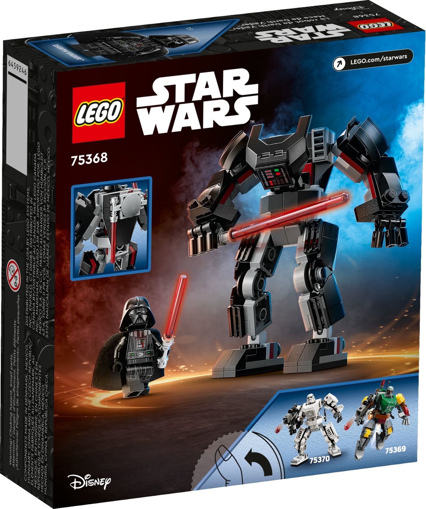 LEGO Darth Vader Mech75368 StarWars