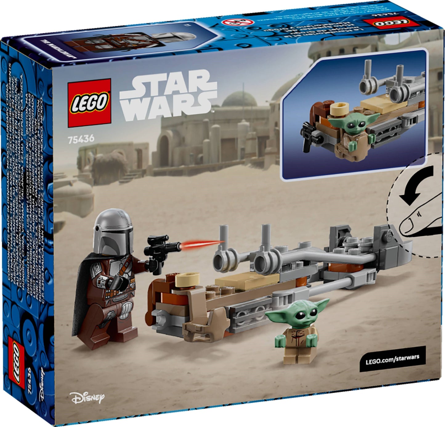LEGO The Mandalorian & Grogu’s Speeder Bike 75346 StarWars