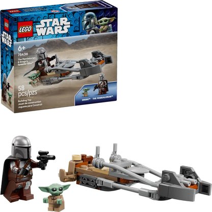 LEGO The Mandalorian & Grogu’s Speeder Bike 75346 StarWars