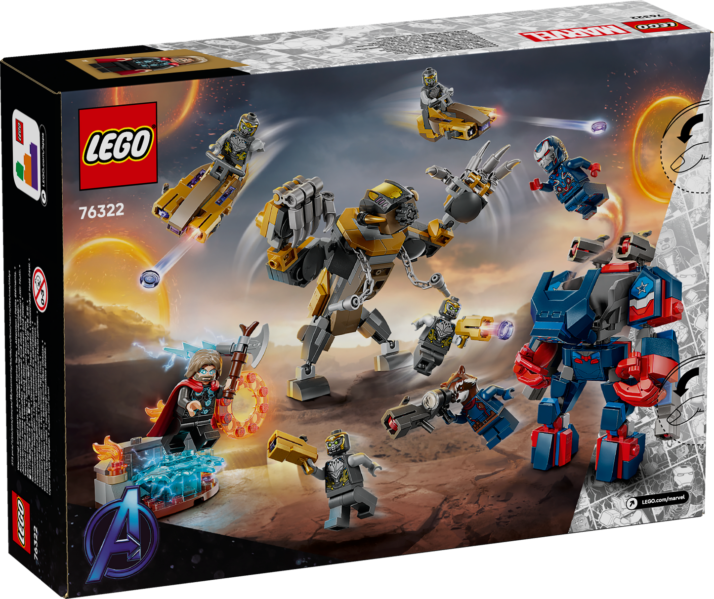 LEGO Endgame Thor vs. Chitauri 76322 Superheroes