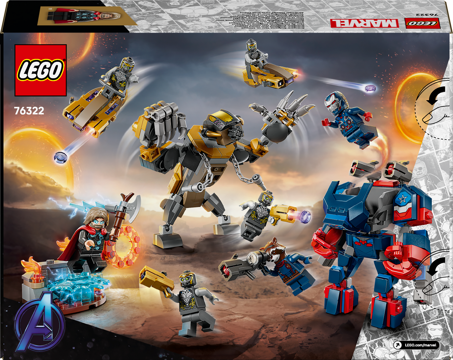 LEGO Endgame Thor vs. Chitauri 76322 Superheroes