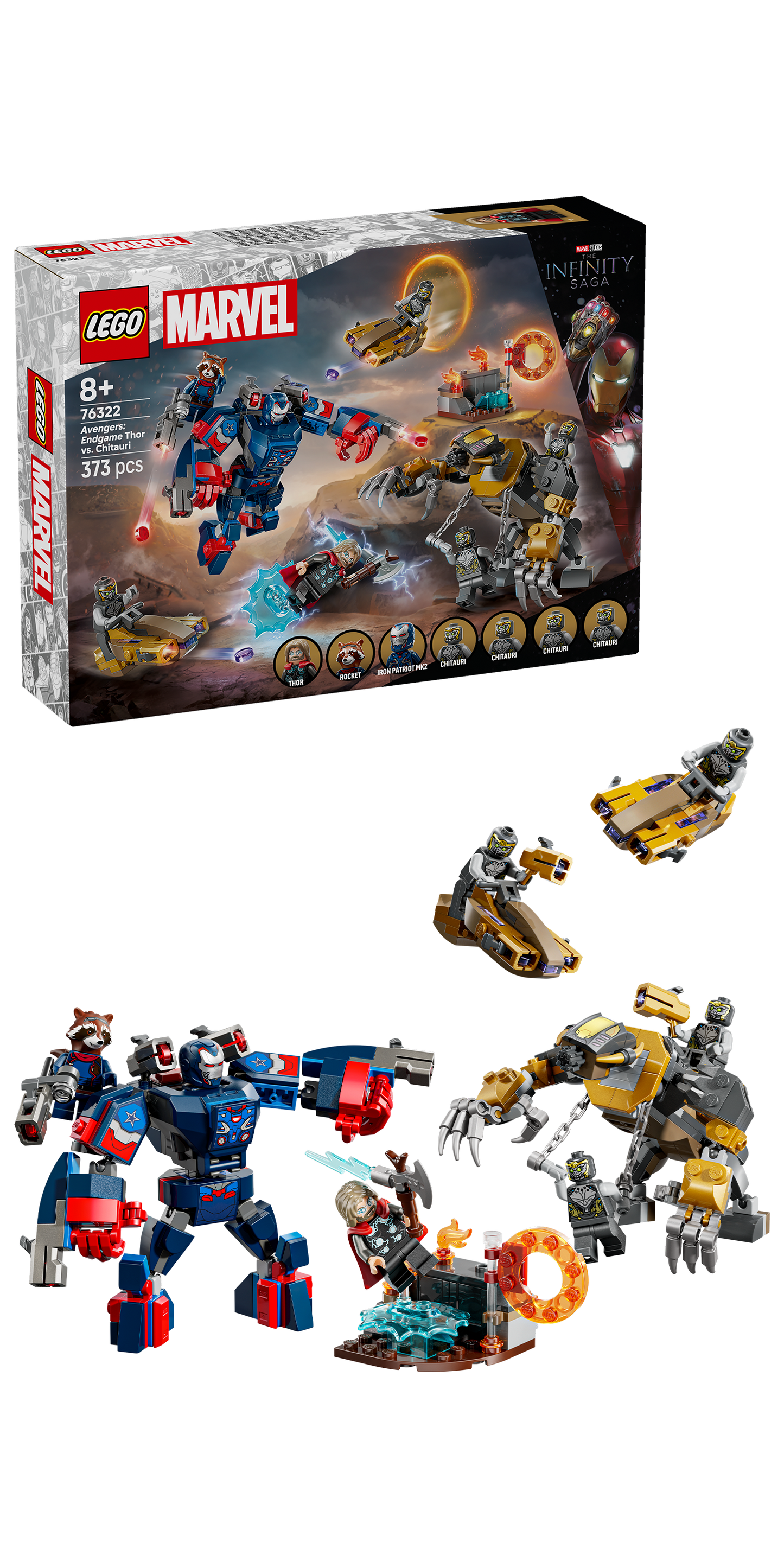 LEGO Endgame Thor vs. Chitauri 76322 Superheroes