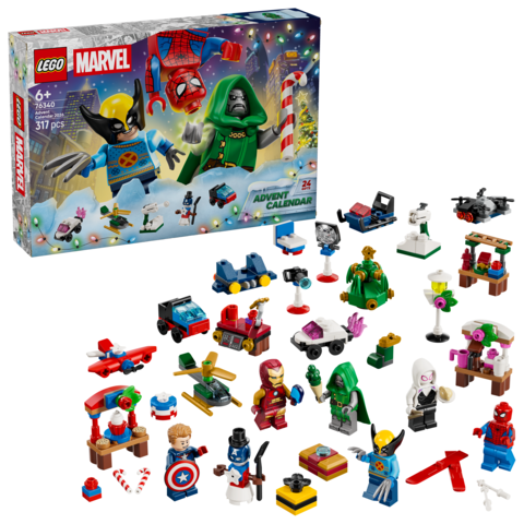 LEGO Advent Calendar 2026 76340 Superheroes
