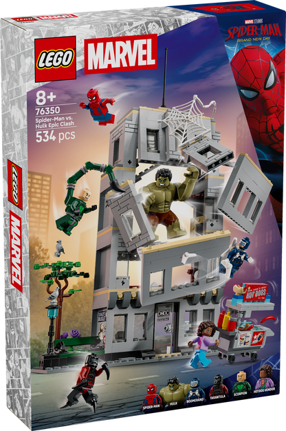 LEGO Spider-Man vs. Hulk Epic Clash 76350 Spiderman