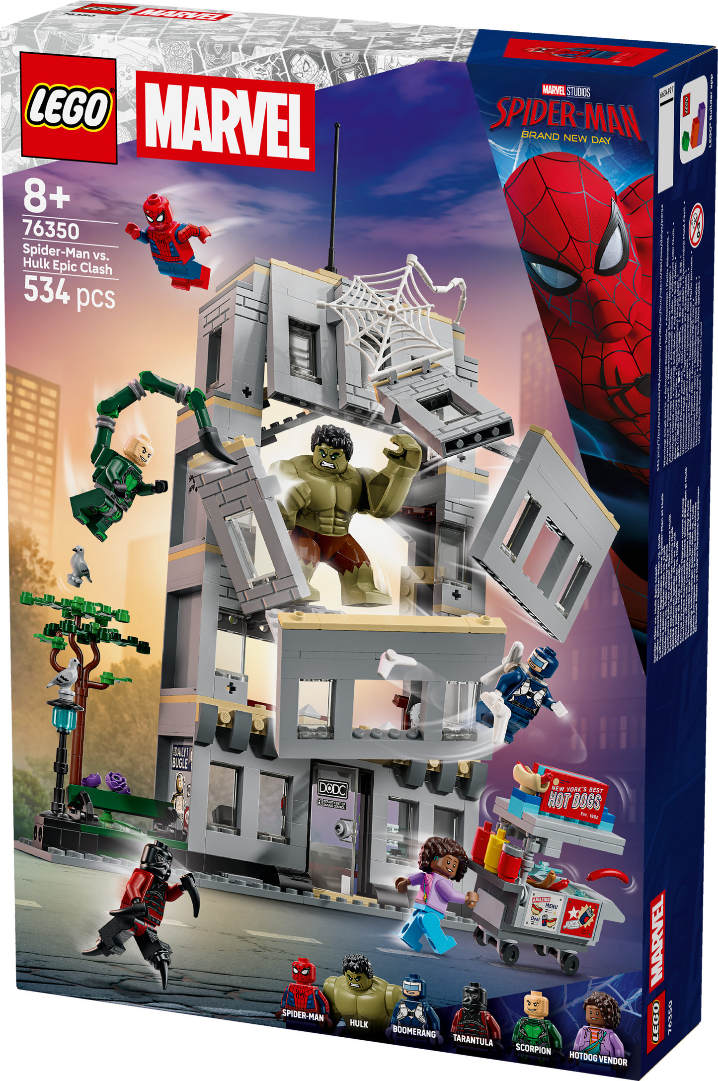 LEGO Spider-Man vs. Hulk Epic Clash 76350 Spiderman