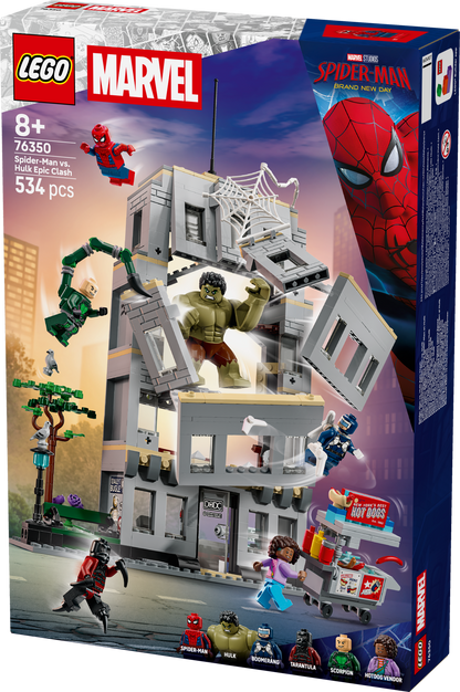 LEGO Spider-Man vs. Hulk Epic Clash 76350 Spiderman
