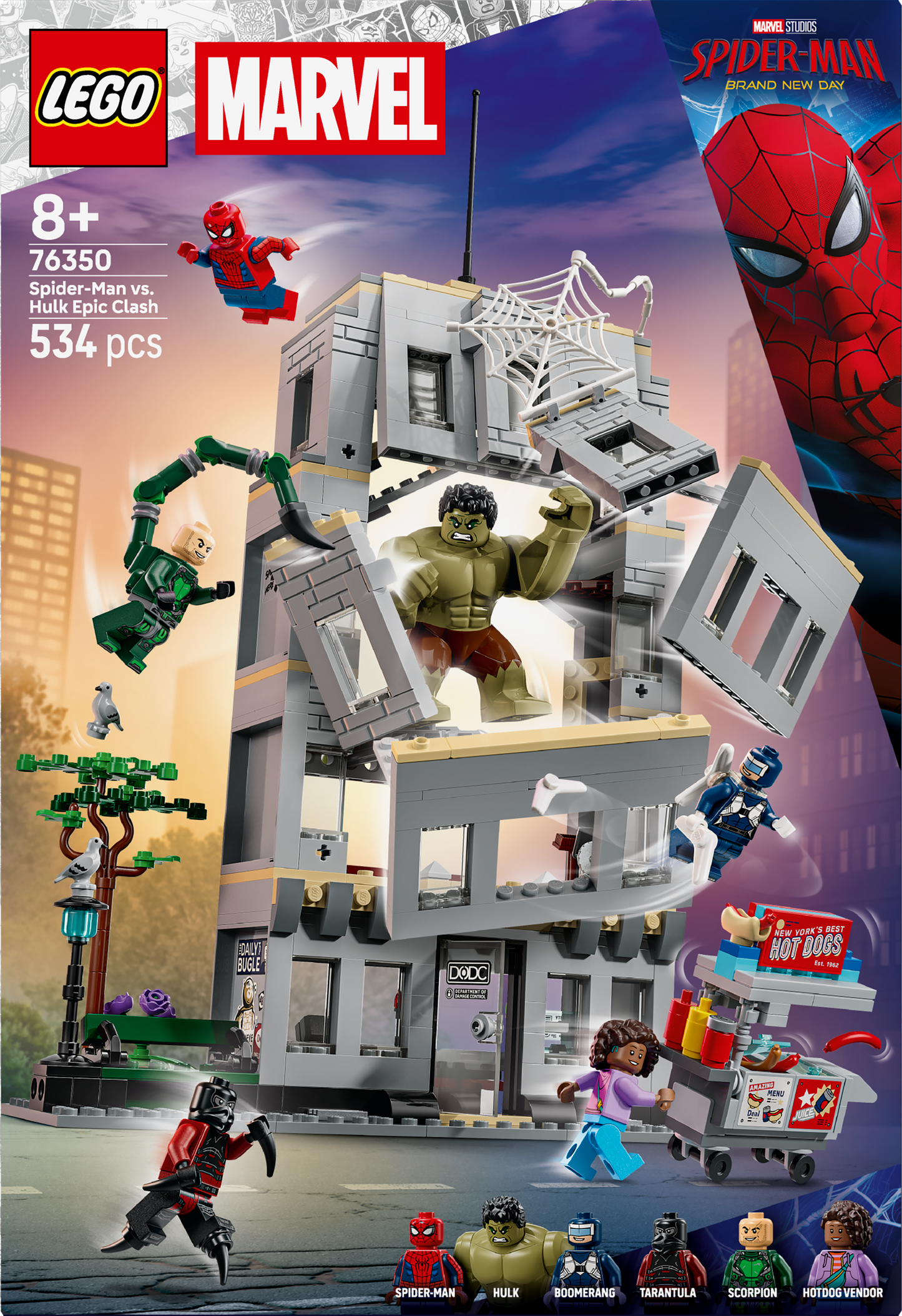 LEGO Spider-Man vs. Hulk Epic Clash 76350 Spiderman