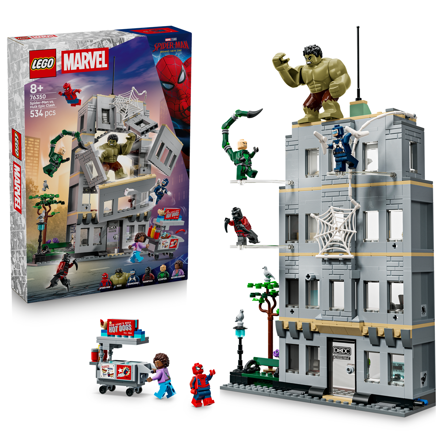 LEGO Spider-Man vs. Hulk Epic Clash 76350 Spiderman