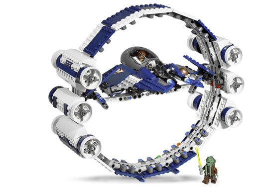 LEGO Jedi Starfighter with Hyperdrive Booster Ring 7661 Star Wars