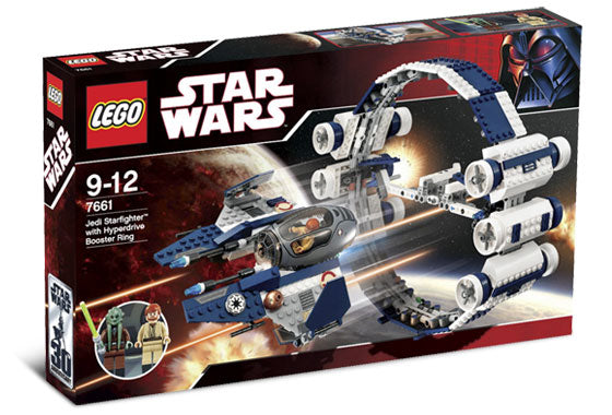 LEGO Jedi Starfighter with Hyperdrive Booster Ring 7661 Star Wars