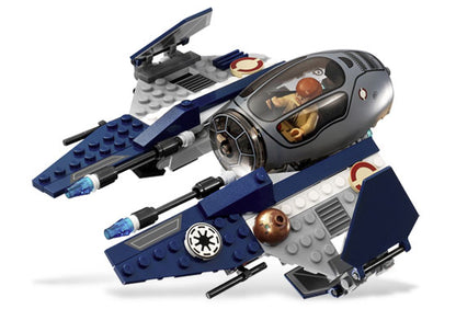 LEGO Jedi Starfighter with Hyperdrive Booster Ring 7661 Star Wars
