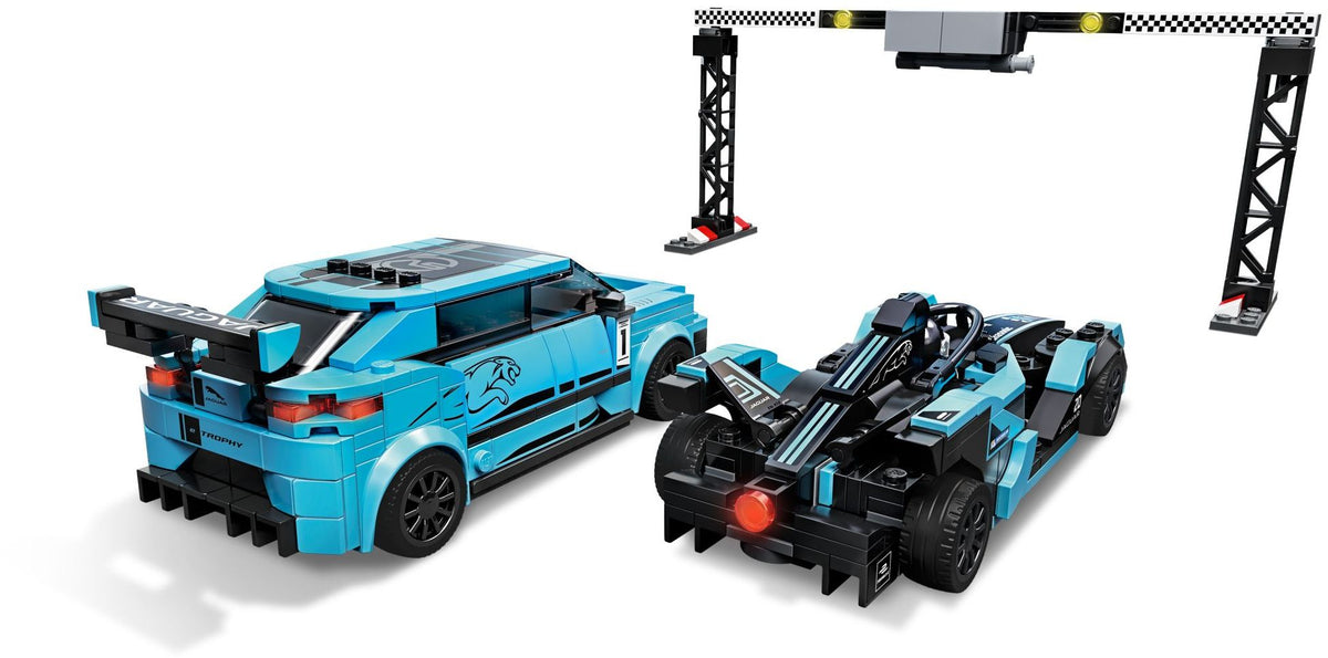 LEGO Formula E Panasonic Jaguar Racing GEN2 Car & Jaguar I-PACE eTROPHY 76898 Speedchampions