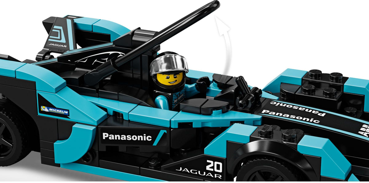 LEGO Formula E Panasonic Jaguar Racing GEN2 Car & Jaguar I-PACE eTROPHY 76898 Speedchampions
