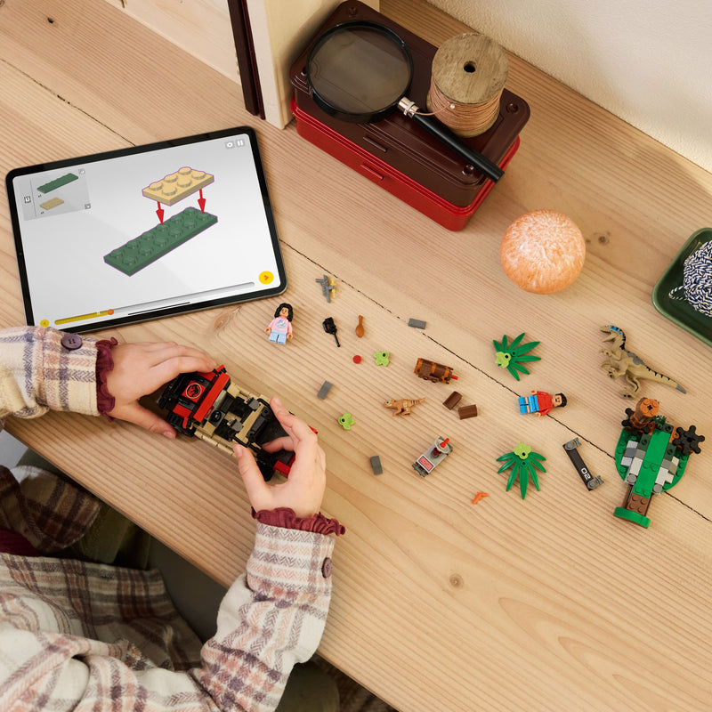 ليغو رابتور أوف رود أونتسنابينغ 76972 جوراسيك وورلد