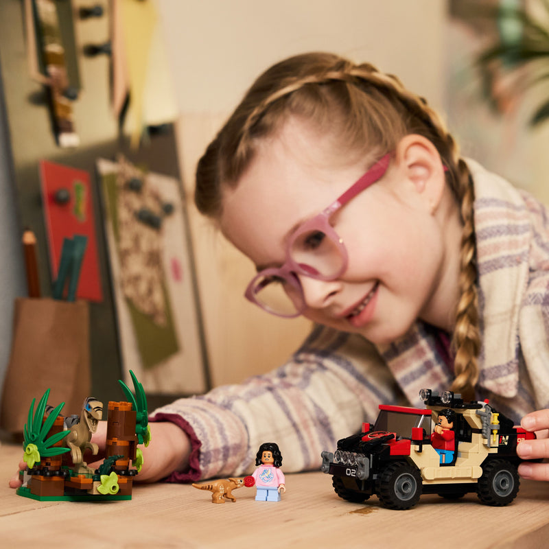 ليغو رابتور أوف رود أونتسنابينغ 76972 جوراسيك وورلد