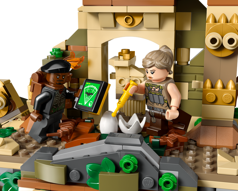 ليغو سبينوصور وكيتزالكوتلس لوكتميسي 76976 العالم الجوراسي