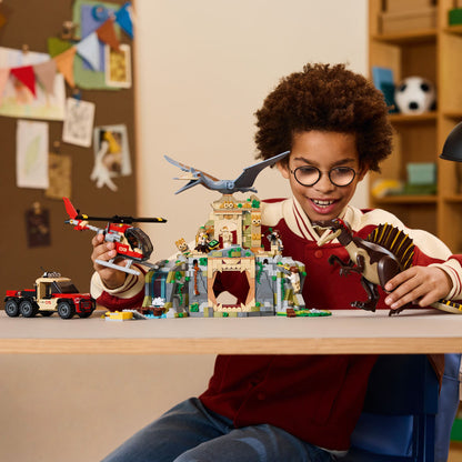 ليغو سبينوصور وكيتزالكوتلس لوكتميسي 76976 العالم الجوراسي