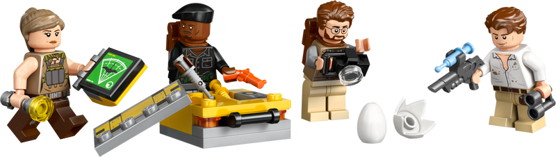 ليغو سبينوصور وكيتزالكوتلس لوكتميسي 76976 العالم الجوراسي