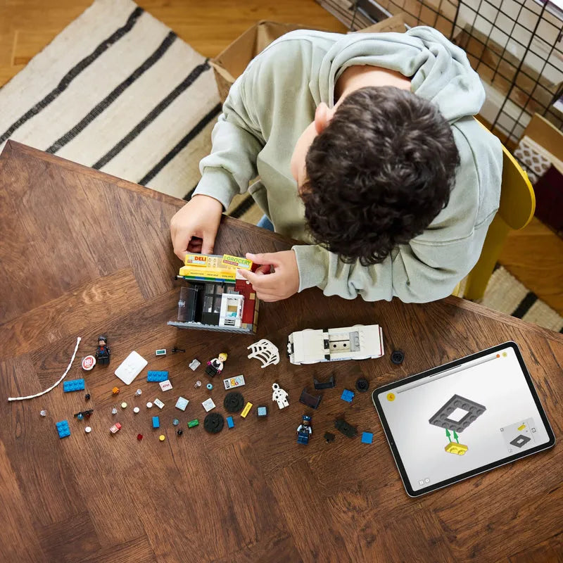 ليجو سبايدر فيرس مايلز موراليس ضد دي سبوت 76311 الأبطال الخارقين