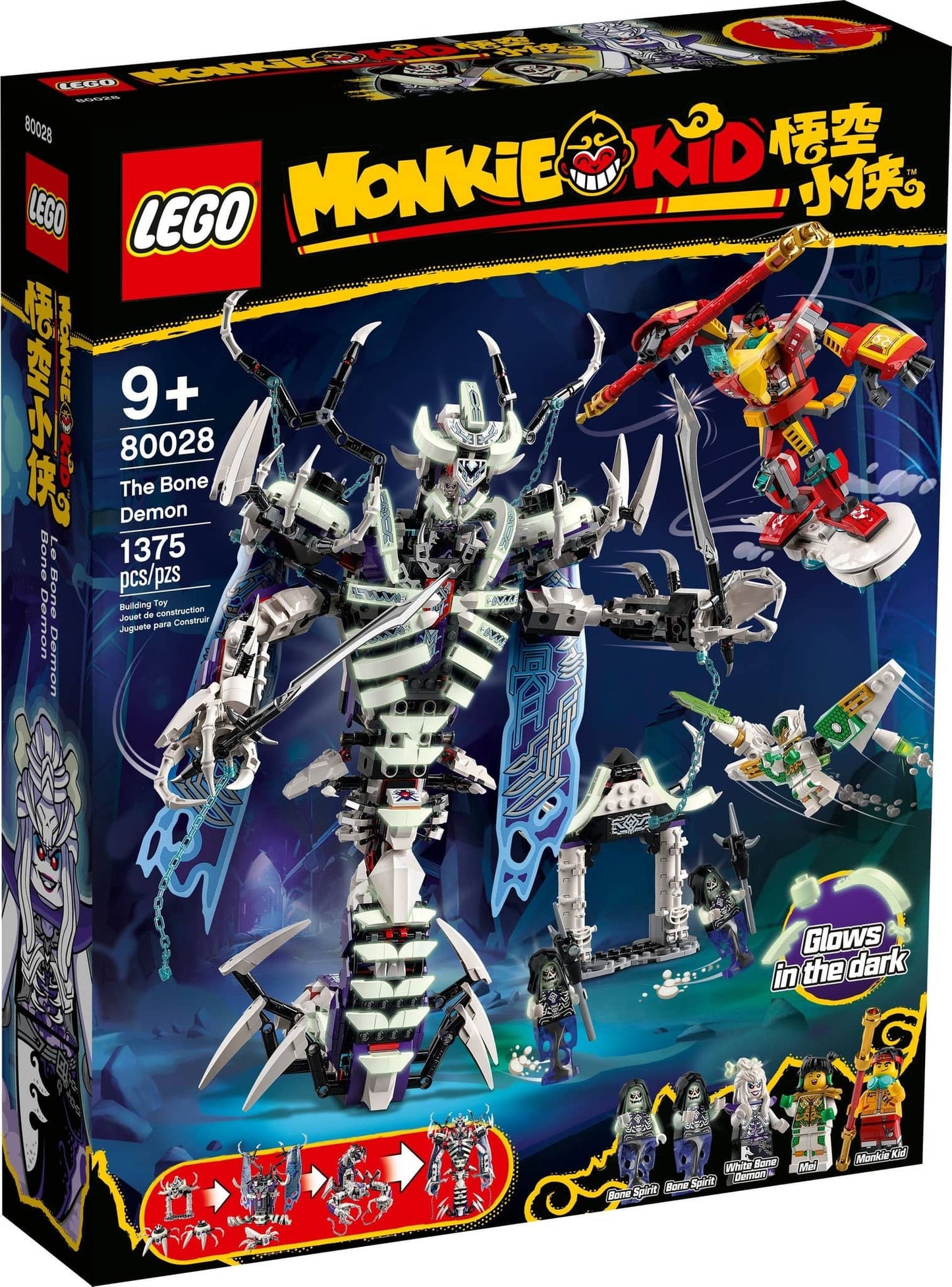 LEGO The Bone Demon 80028 Monkie Kid - Season 2
