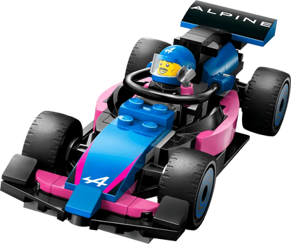 التقت LEGO Pitbox مع سيارة Mercedes AMG en Alpine F1 60444 City