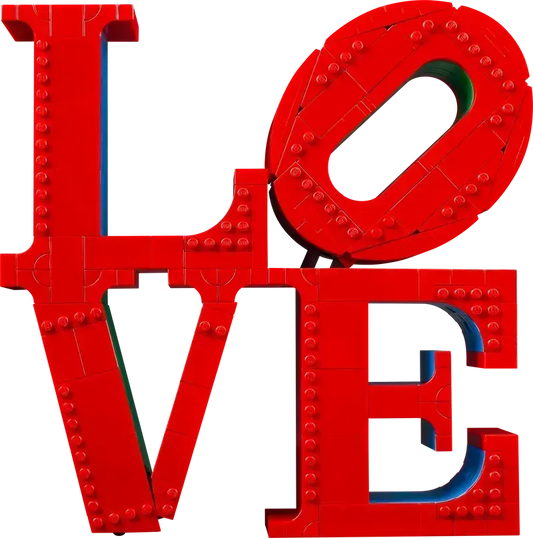 LEGO LOVE Sign 31214 Art