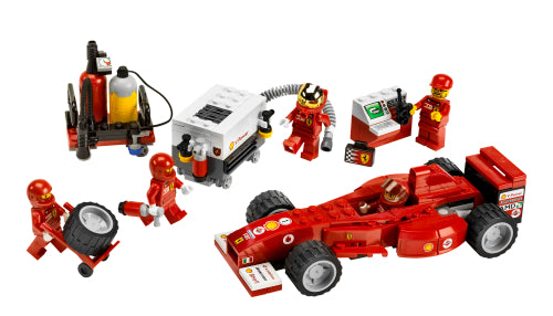 LEGO Ferrari F1 Fuel Stop 8673 Speedchampions
