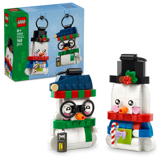 LEGO Snowman Ornaments 40812 Creator