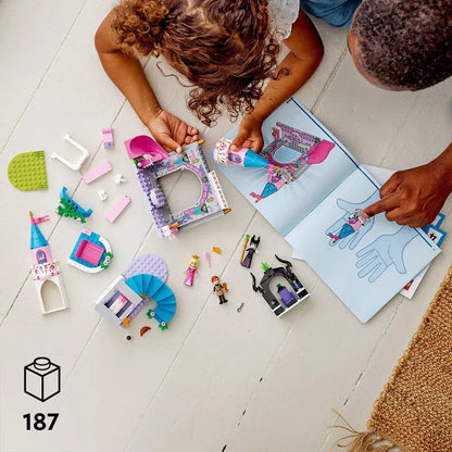 ليغو أورورا كاستيل 43211 ديزني