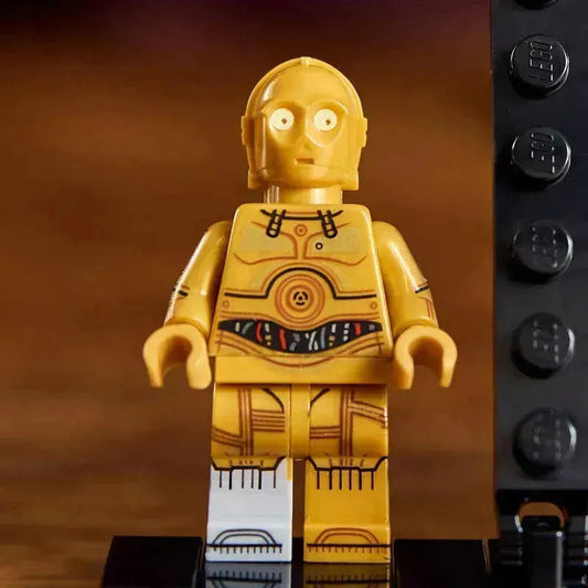 LEGO C-3PO; Golden robot 75398 StarWars