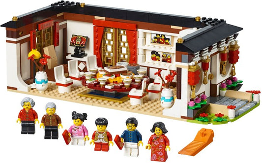 LEGO Chinese New Year Chinese 80101 New Year's Eve Dinner