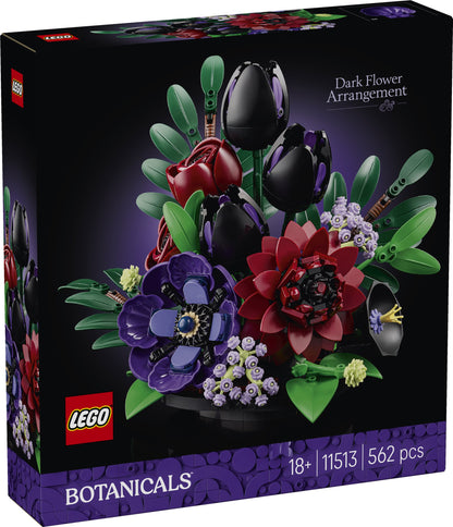 LEGO Dark Flower Arrangement 11513 Botanical Collection