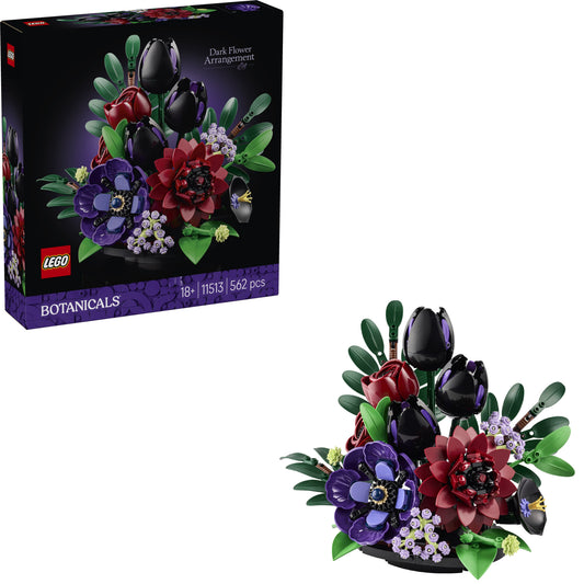 LEGO Dark Flower Arrangement 11513 Botanical Collection