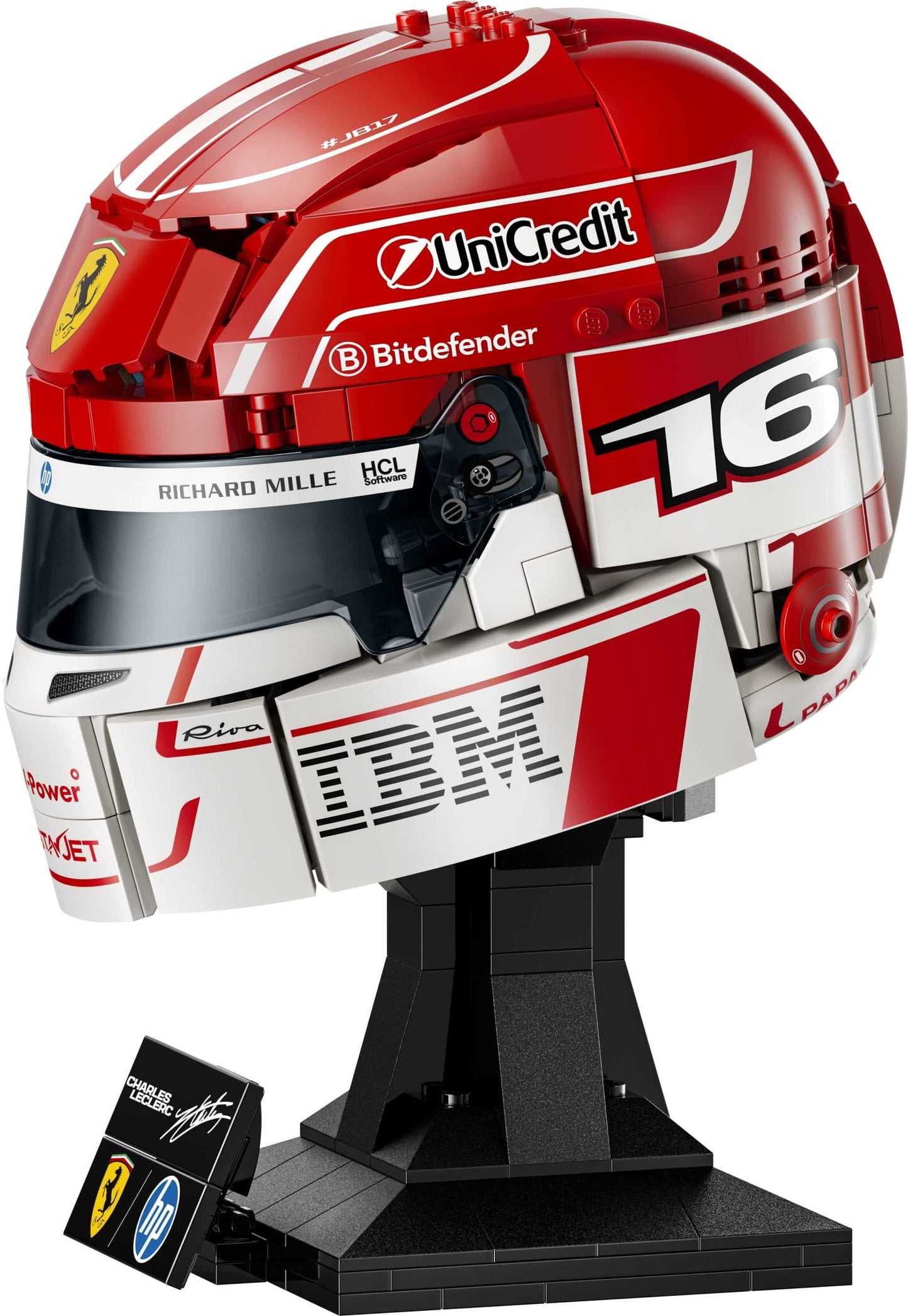 LEGO Scuderia Ferrari HP Charles Leclerc Helmet 43014 Edition Vehicles